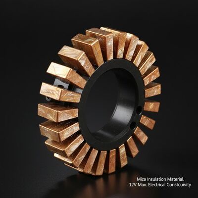 2 Mm Segment Thickness Starter Motor Commutator Diameter 30 Mm Suitable For Temperatures Minus 40 To 120 Degrees Celsius